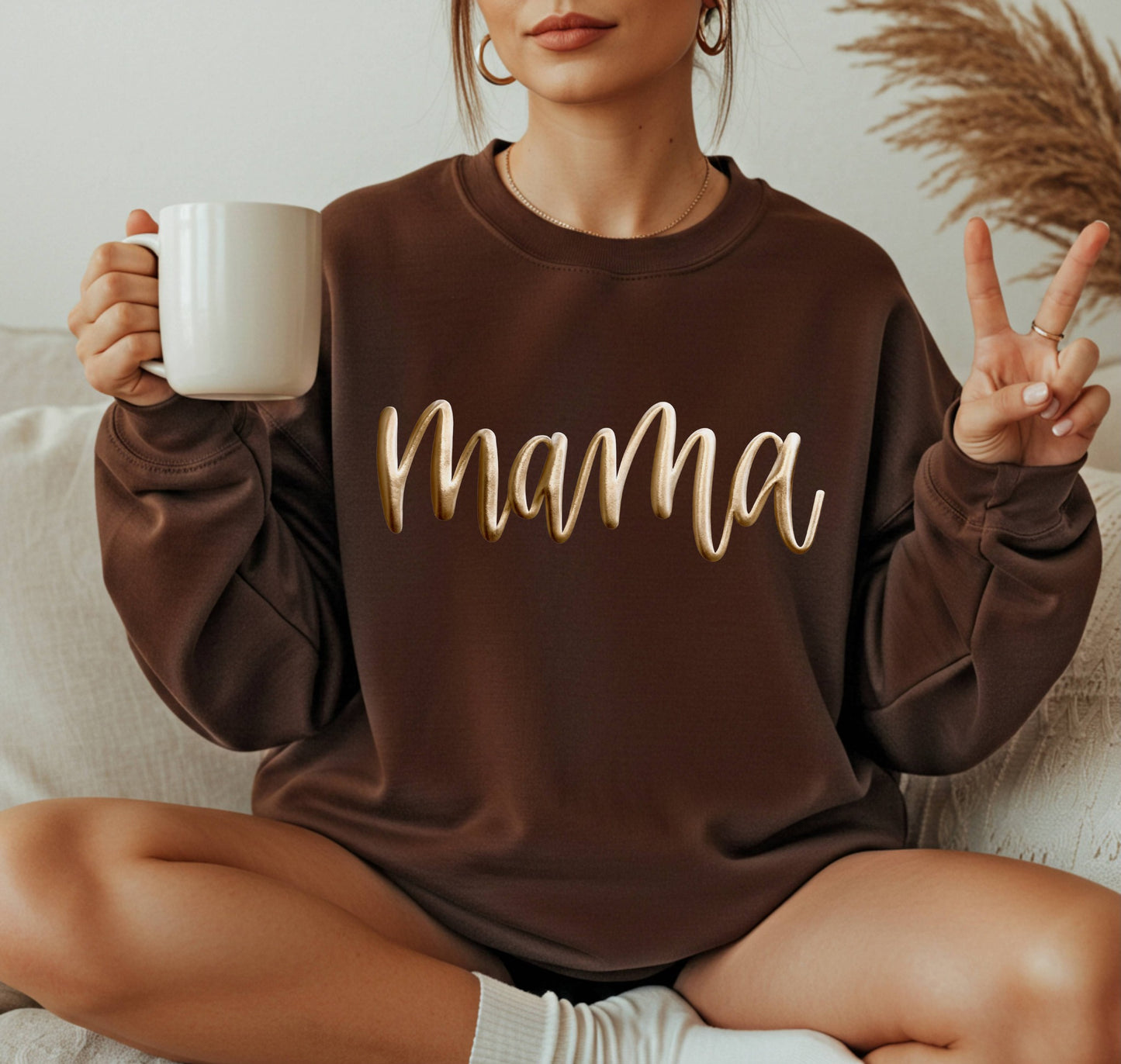 MAMA FAUX METALLIC