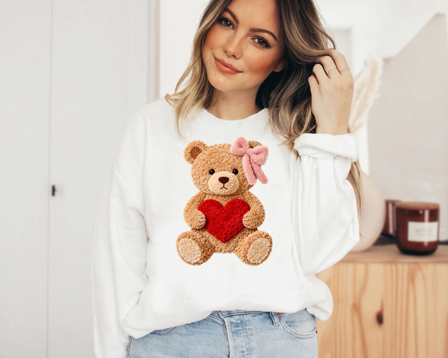Faux Knit Teddy