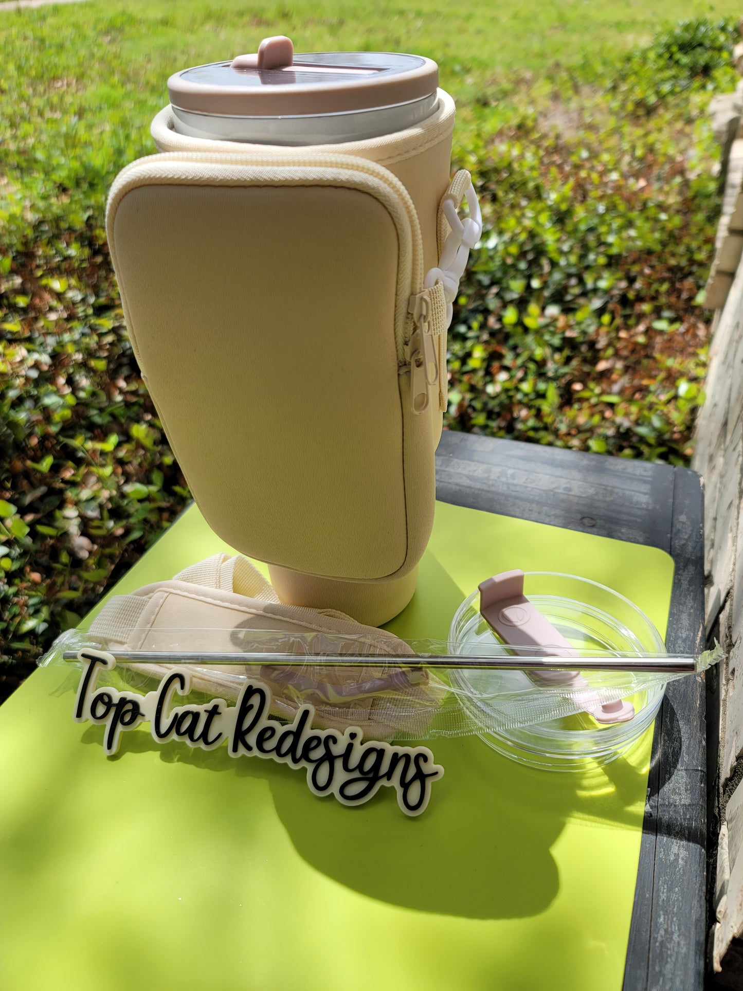 Butterfly and floral 40oz tumbler