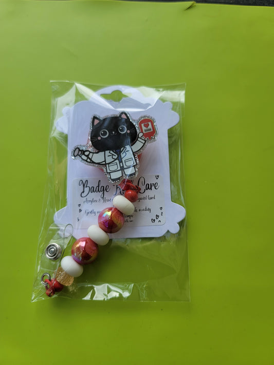 Dr.Kitty work badge