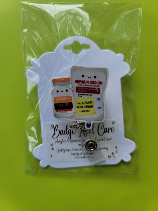 Pharmacy work badge