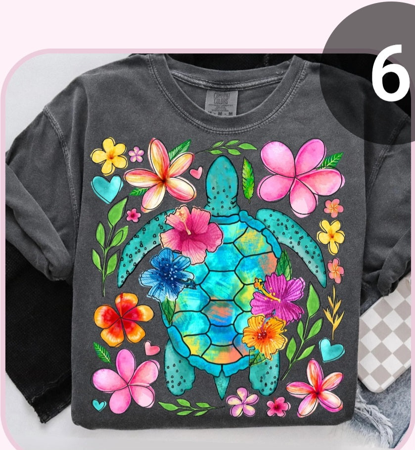Floral Turtle