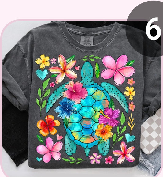 Floral Turtle