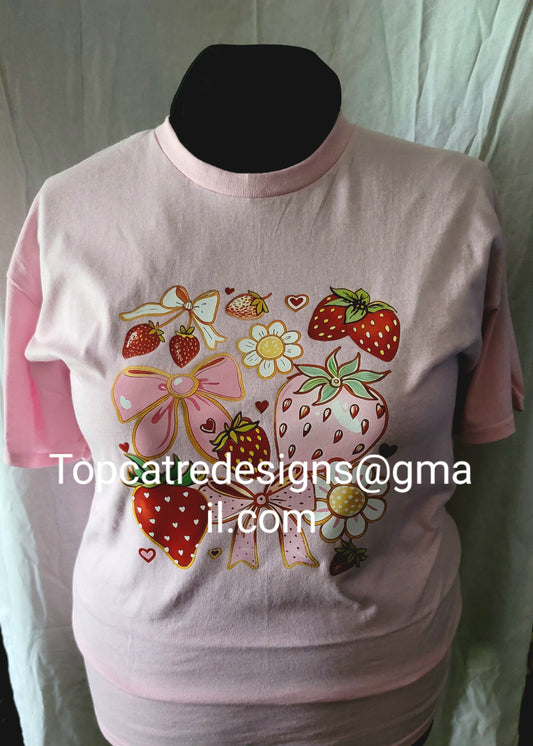 Strawberries and Dasies